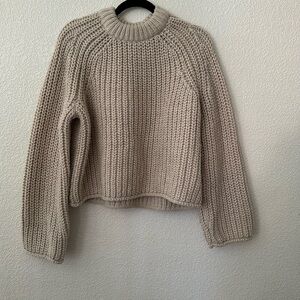 Size S H&M oversized knit sweater